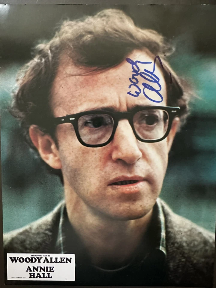 Woody Allen signed Annie Hall 8x10 Original Lobby Card In Person - image 2 of 3