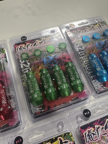 Set Of 20 326POWER Oretachi Wheel Lug Nuts M size (6cm) Multi Color 12x1.5 - Picture 6 of 10