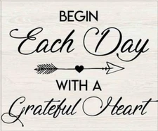 Begin Each Day | Inspirational Gallery Wrap Canvas Quotes