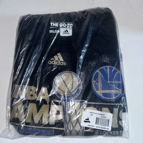 Camiseta negra Golden State Warriors 2017 NBA Finals Champions,XL,2XL - Imagen 2 de 3