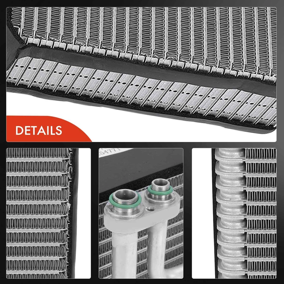 Aleta de placa de núcleo de evaporador de aire acondicionado delantero para Nissan Pathfinder Armada INFINITI G20 Foto 4 de 4