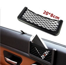Car Net String Box Pocket Organizer Bags Baskets Mobile Phone Holder Car Storage