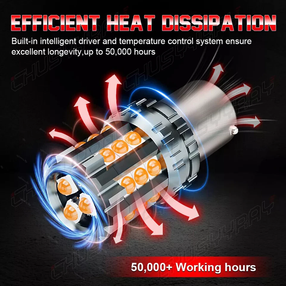 2357 Lâmpadas LED de seta Switchback para Chevy GMC C1500/K1500 2500 Yukon - Imagem 4 de 4