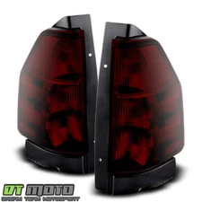 Dark Smoked 02-09 GMC Envoy OE Style Tail Lights Brake Lamp Left+Right 2002-2009