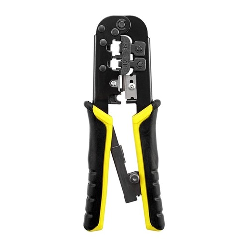 RJ45 Crimping Tool Cable Crimper Cutting Tools Crimping Stripper Punch - Afbeelding 2 van 7