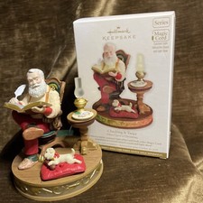 Hallmark Keepsake Ornament 2011 “CHECKING IT TWICE”- MAGIC CORD 1st In Series