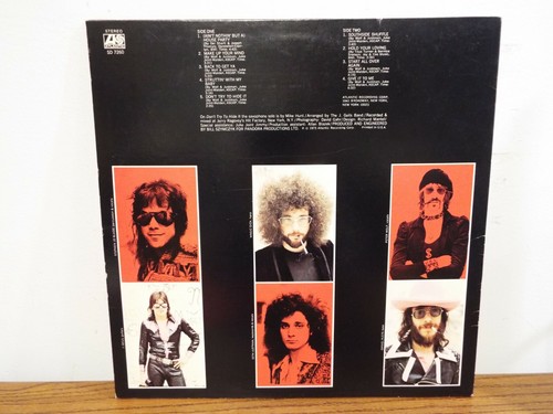 THE J.GEILS BAND BLOODSHOT 1973 RED LP VINYL ALBUM - 第 2/4 張圖片