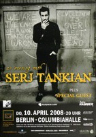 Serj Tankian - Lonely Day, Berlin 2008 | Konzertplakat | Poster