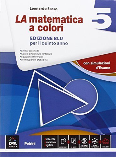 matematica a colori ediz blu 5 con ebook sasso 8849421265 matematica a colori ediz blu 5 con ebook sasso 8849421265