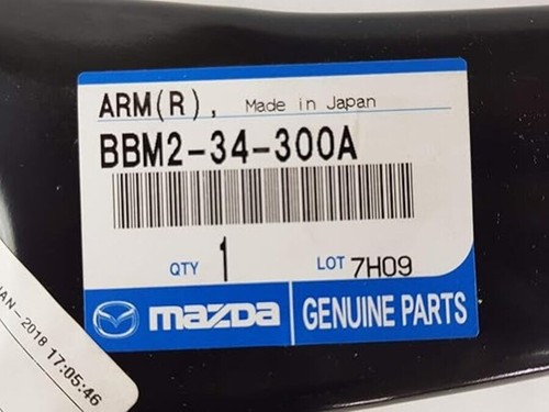 MAZDA Genuine OEM BBM2-34-300A RH Front Lower Control Arm MAZDA3 - Picture 2 of 4