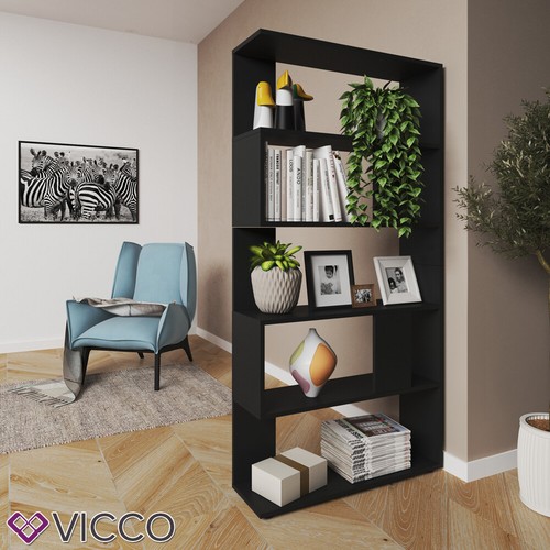 Estantería separadora de ambientes Estantería de pie Elección de colores Vicco - Imagen 4 de 7