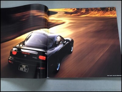efini RX-7 パーツカタログ 1995年 1995 Mazda Efini Rx-7 Rx7 JDM 36-page Car Sales Brochure