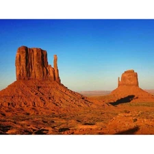 Monument Valley Utah Arizona Usa 12X16 Inch Framed Art Print