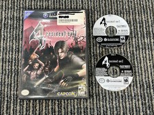 Resident Evil 4 (Nintendo GameCube, 2005) NO MANUAL