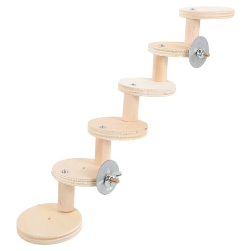 Hamster magasin Climbing Wooden Ladder Hamster Cage Toy Wood Hamster Ladder Wood