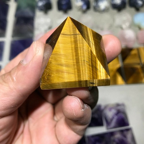 Natural Quartz Crystal Orgonite Energy Pyramid Chakra Healing Gemstone Tower AU - Picture 54 of 159