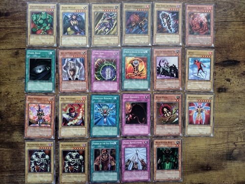Lot Of 44 Vintage YuGiOh Cards 1996-Lightly Played/Moderately Played