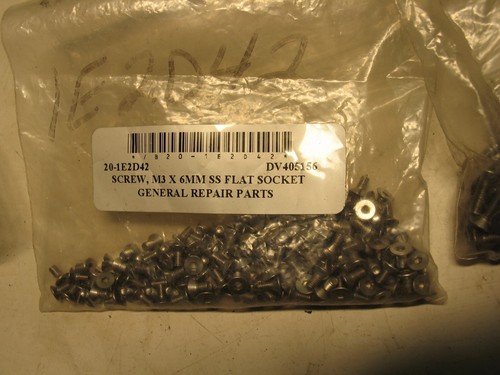 Neu im Karton SET 1,87 LBS M3/M4 SS FLACH HD KAPSELSCHRAUBEN M3x6 M3x12 M4x12 A0889 - Bild 4 von 5