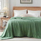 Bamboo Viscose Cooling Comforter Oversize King Size,Luxurious Lightweight Blanke