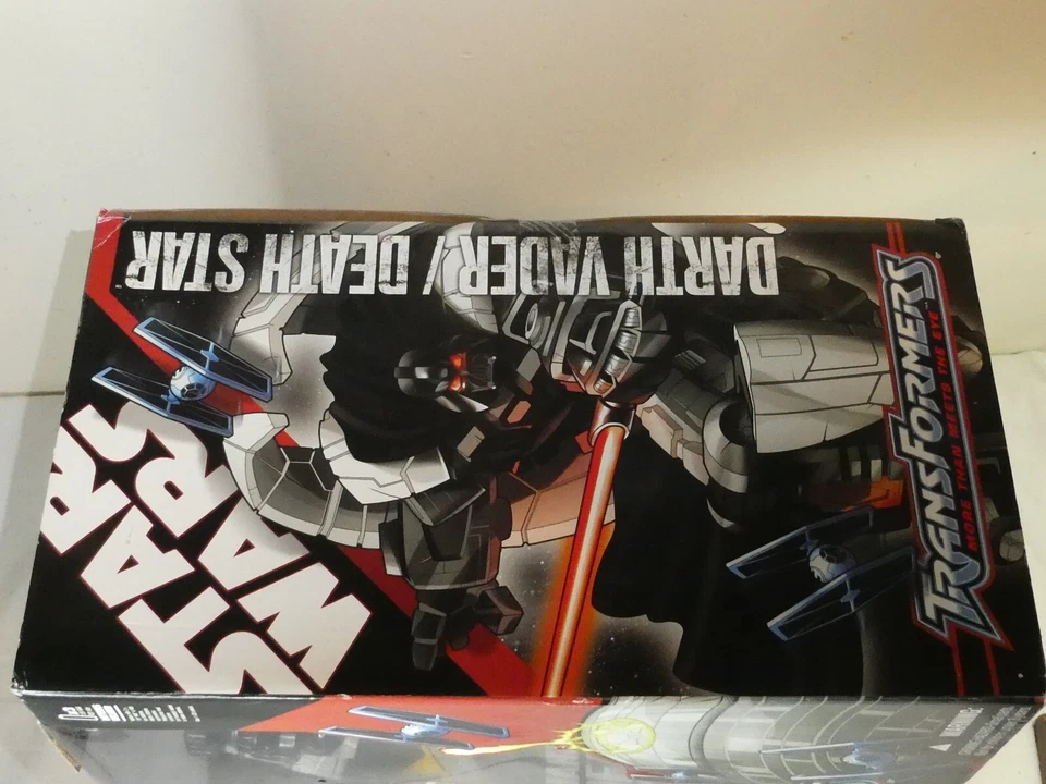 Star Wars Transformers Darth Vader Death Star 2007 new sealed misb hasbro - Image 4 of 4