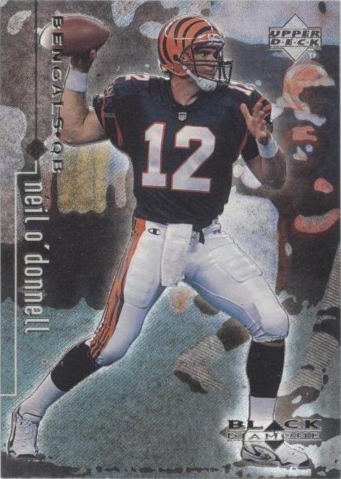 1998 Upper Deck Black Diamond Rookie Edition Neil O'Donnell #20 - 1 of 2