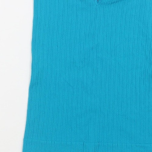 New Look Womens Blue Nylon Blend Camisole Blouse Size XS - Picture 12 of 12