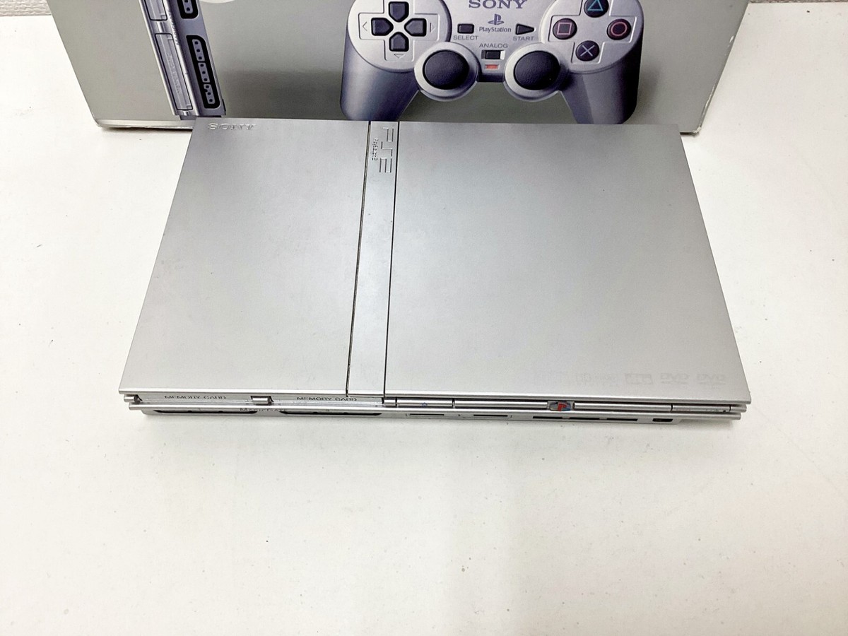 y*u様 SONY PlayStation2 SCPH-75000 SSS Sony PS2 Slim SCPH-75000 SSS Satin Silver PlayStation 2