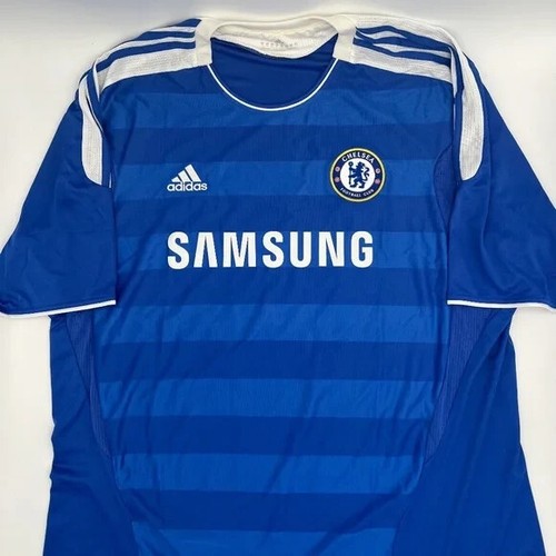 Maglia calcio Drogba #11 Chelsea FC 2011/2012 Home ORIGINALE Adidas vintage rara XXXL - Foto 2 di 13
