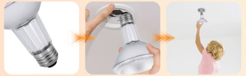 2PCS Dimmable PAR30 LED Flood Bulb 75W E26 Base Spot Light Bulb 2800K Warm White - Picture 12 of 16