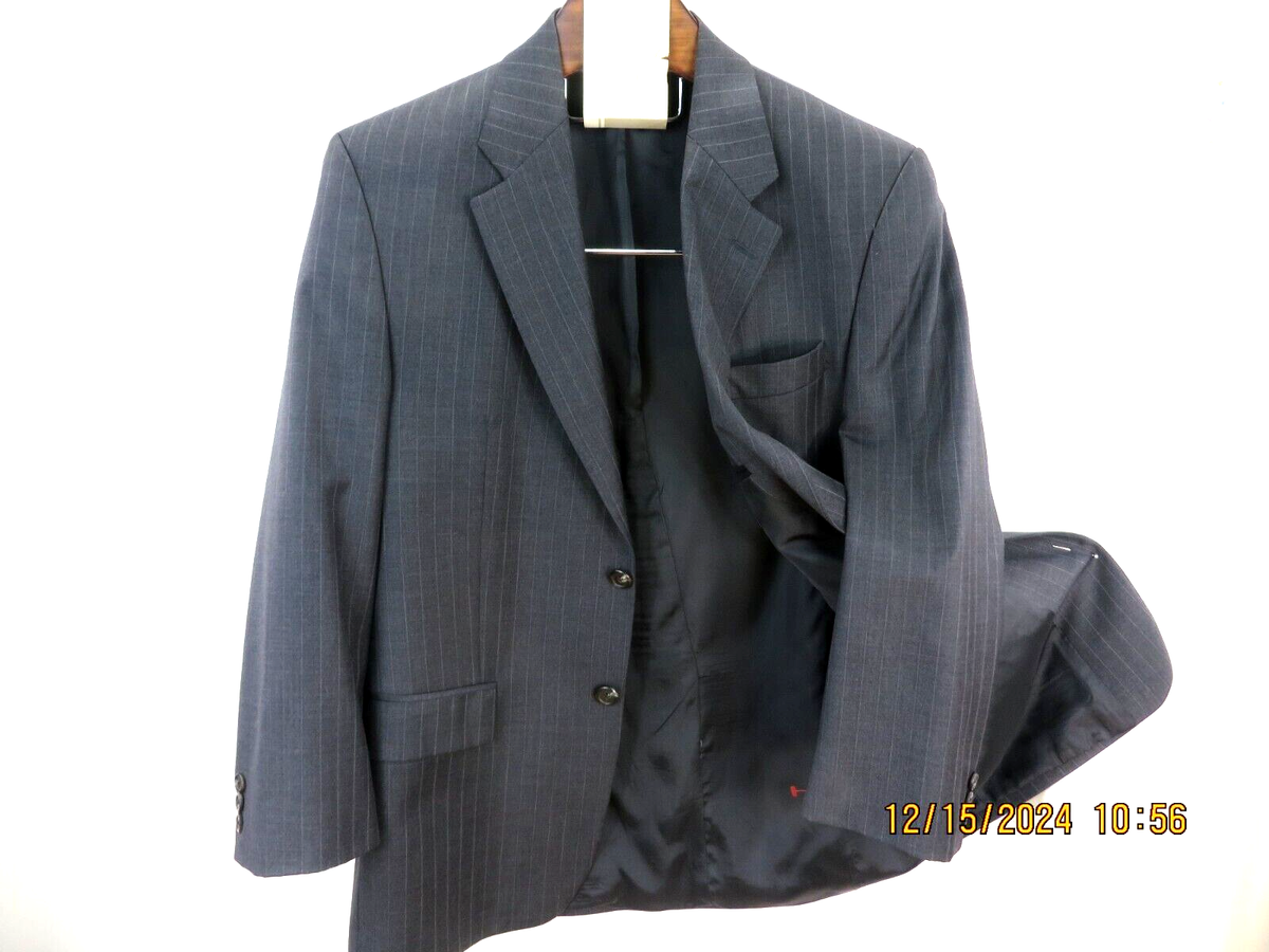 LAUREN RALPH LAUREN LORD & TAYLOR SZ 38R 100% Wool Gray