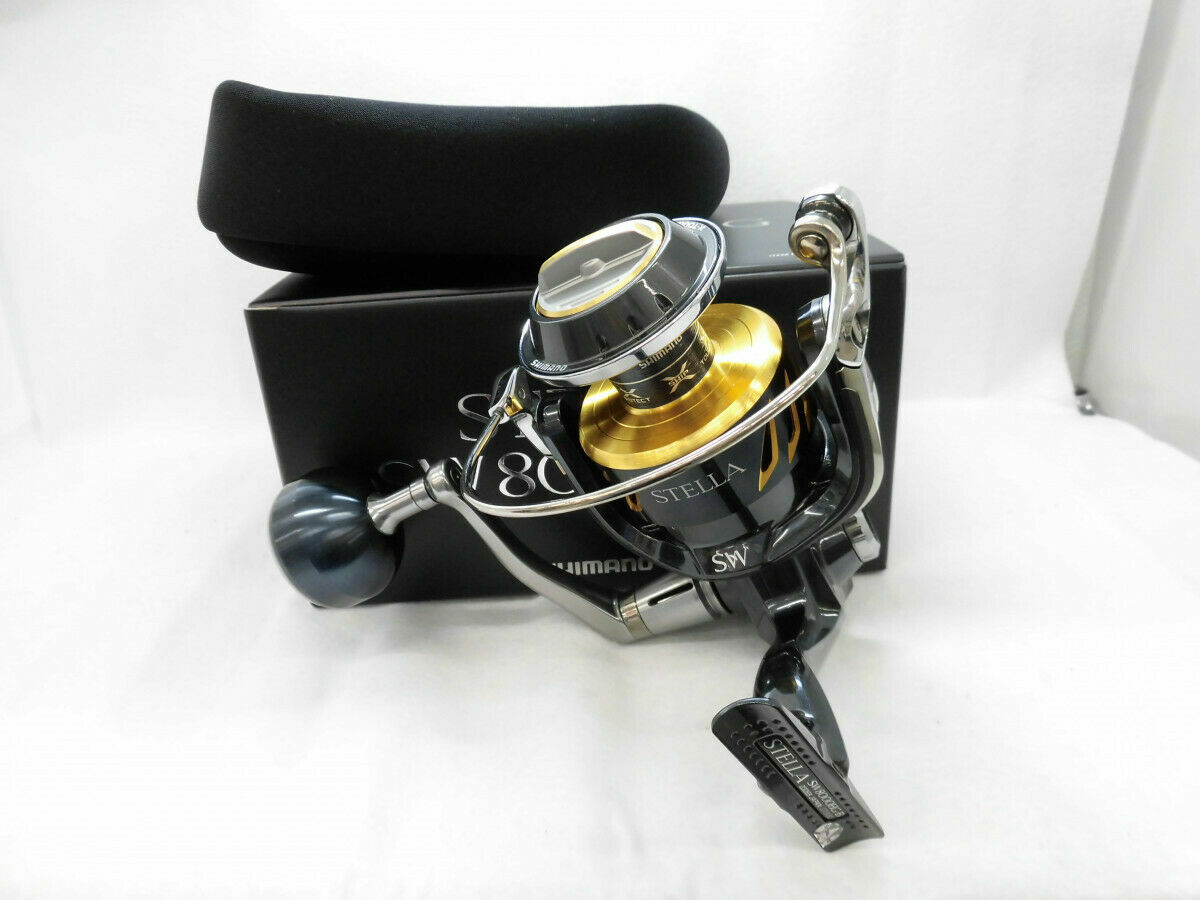 Used Shimano 13 Stella SW 8000HG spinning reel F S from Japan 730 Used Shimano 13 Stella SW 8000HG spinning reel F S from Japan 730