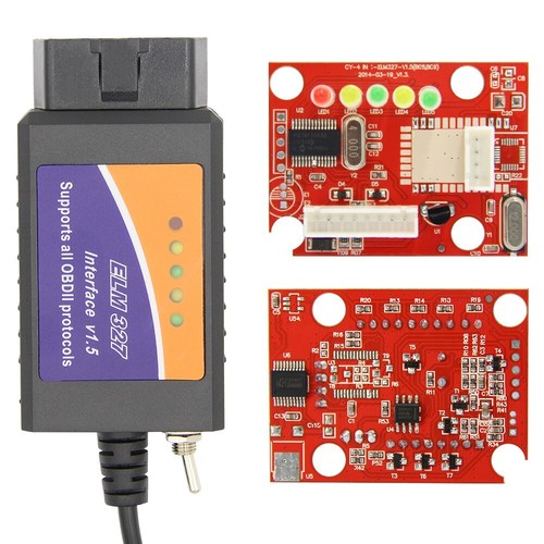 ELM327 V1.5 USB Switch PIC18F25K80 Chip HS-CAN / MS-CAN For FORScan OBD2 tool - Picture 3 of 5