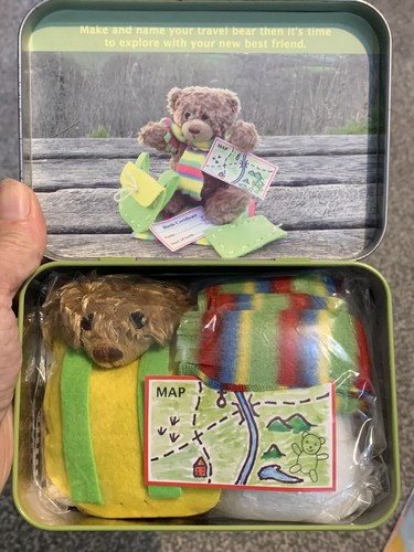 Apple To Pears Craft Kits In Tins.Teddy And Flower Fairies Bundle. - Picture 4 of 11
