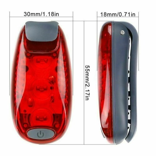 LED Safety Light Night Clip On Waterproof Flashing Running Cycling Bike Pet - Picture 6 of 16