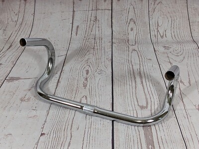 ふじじ VTG Fuji Nitto Drop Handlebar B111 Road Bike Chrome 37cm