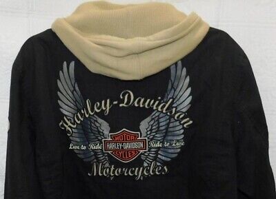 その他 IRO WP30HANNOU Harley-Davidson 2W 3 in 1 Cotton HORIZON Jacket w Hoodie