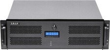 3U Lock-Door Fan-Control LCD ATX/ITX Rackmount Chassis D:14.96" Case NEW