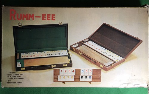 Rumm-eee Classic Spiel mit Attache Case komplett im Karton