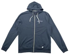 Marine Layer Men’s Large Afternoon Hoodie Gray USA Full Zip (Corp Logo)