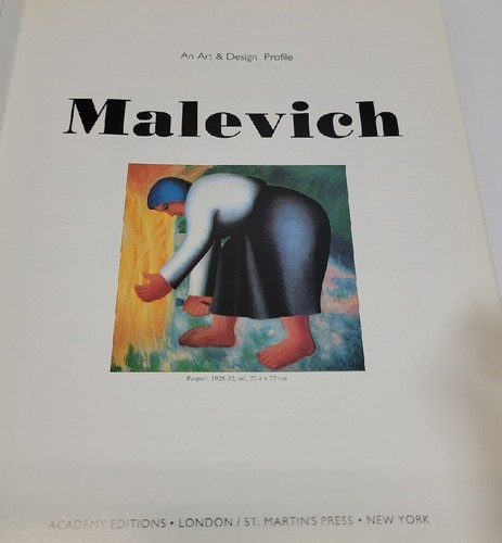 Malevich: An Art & Design Profile, edited by Dr. Andreas C. Papadakis 1989, read - Picture 7 of 15