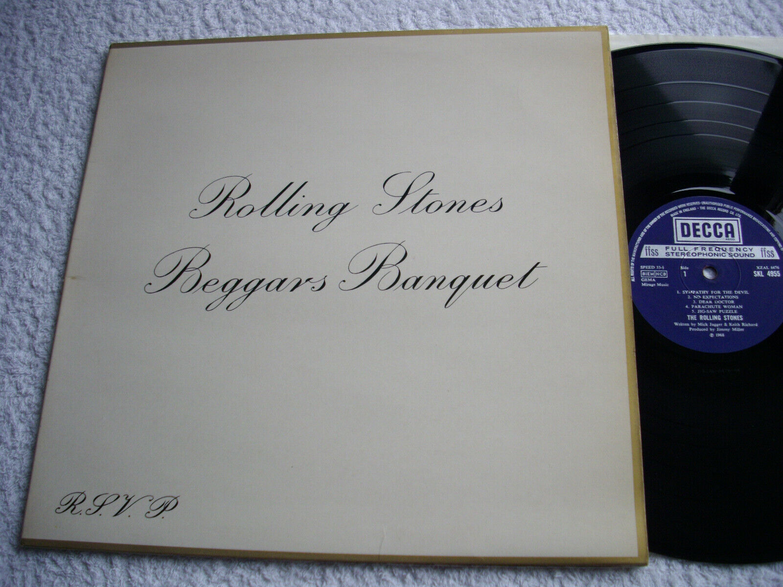 The Rolling Stones – Beggars Banquet Decca – SKL 4955 , Stereo