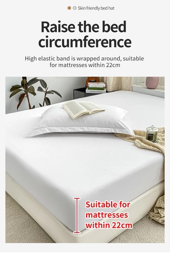  Sábana bajera elástica funda colchón para cama individual doble king queen - Imagen 20 de 30