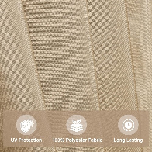 9ft Patio Umbrella Replacement Canopy Top Cover Fits 8 Ribs Outdoor Yard 4 Color - Picture 68 of 80