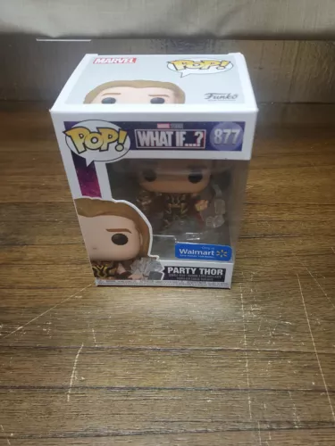 Funko Pop! Marvel Party Thor #877 Exclusivo de Walmart What If Disney+ Nuevo EN MANO