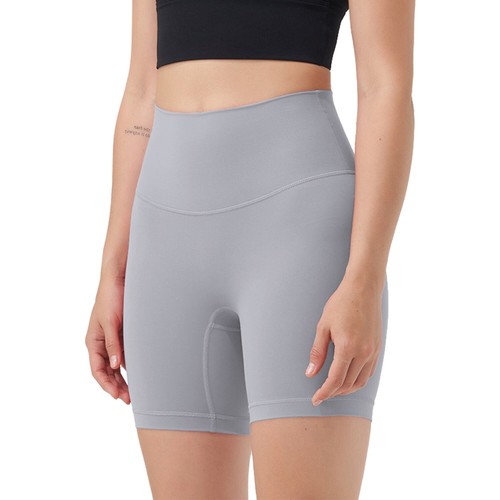 Women's High Waist Yoga Pants Biker Shorts Lady Soft Sport Running Dance Shorts - Picture 9 of 31