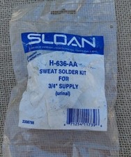 Sloan H-636-AA Sweat Solder Kit for 3/4" Supply (Urinal ) 3308788 