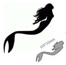 Mermaid Metal Cutting Dies Scrapbooking Album Paper Card Embossing Stencil Craft