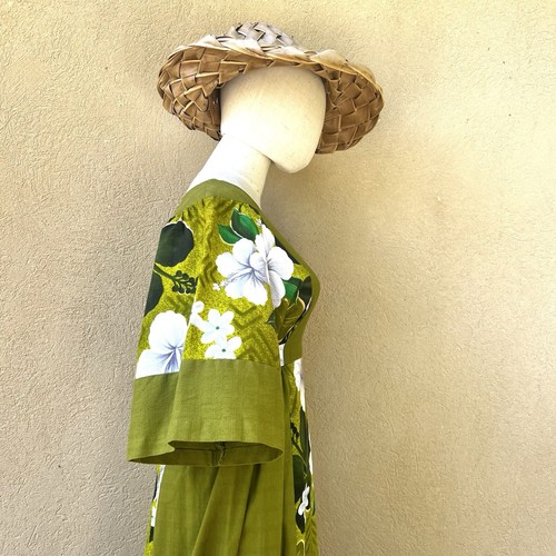 Kimo’s Polynesian Shop 60s 60’s Vintage 70s 70’s Hawaiian Maxi Sundress Dress M - Picture 15 of 21