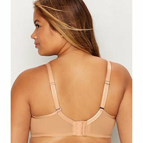 Curvy Couture Tulip Strappy Push Up Bra Bombshell Nude 1267 US Szs C thru H NWT - Picture 6 of 7