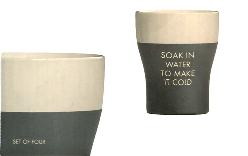 Juego de 4 vasos Cool-ID, parte de la colección premiada, innovación global - Imagen 1 de 6